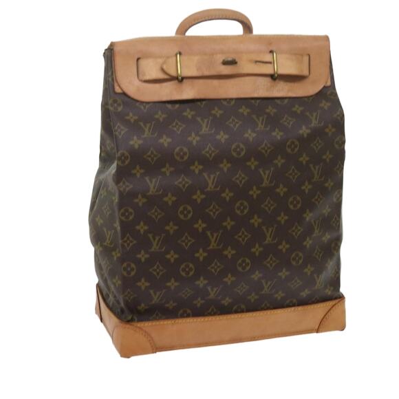 LOUIS VUITTON Monogram Steamer Bag Boston Bag M41126 - Picture 1 of 16